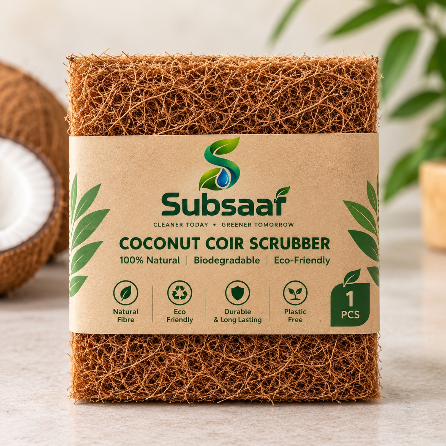 Subsaaf Coconut Coir Scrubber