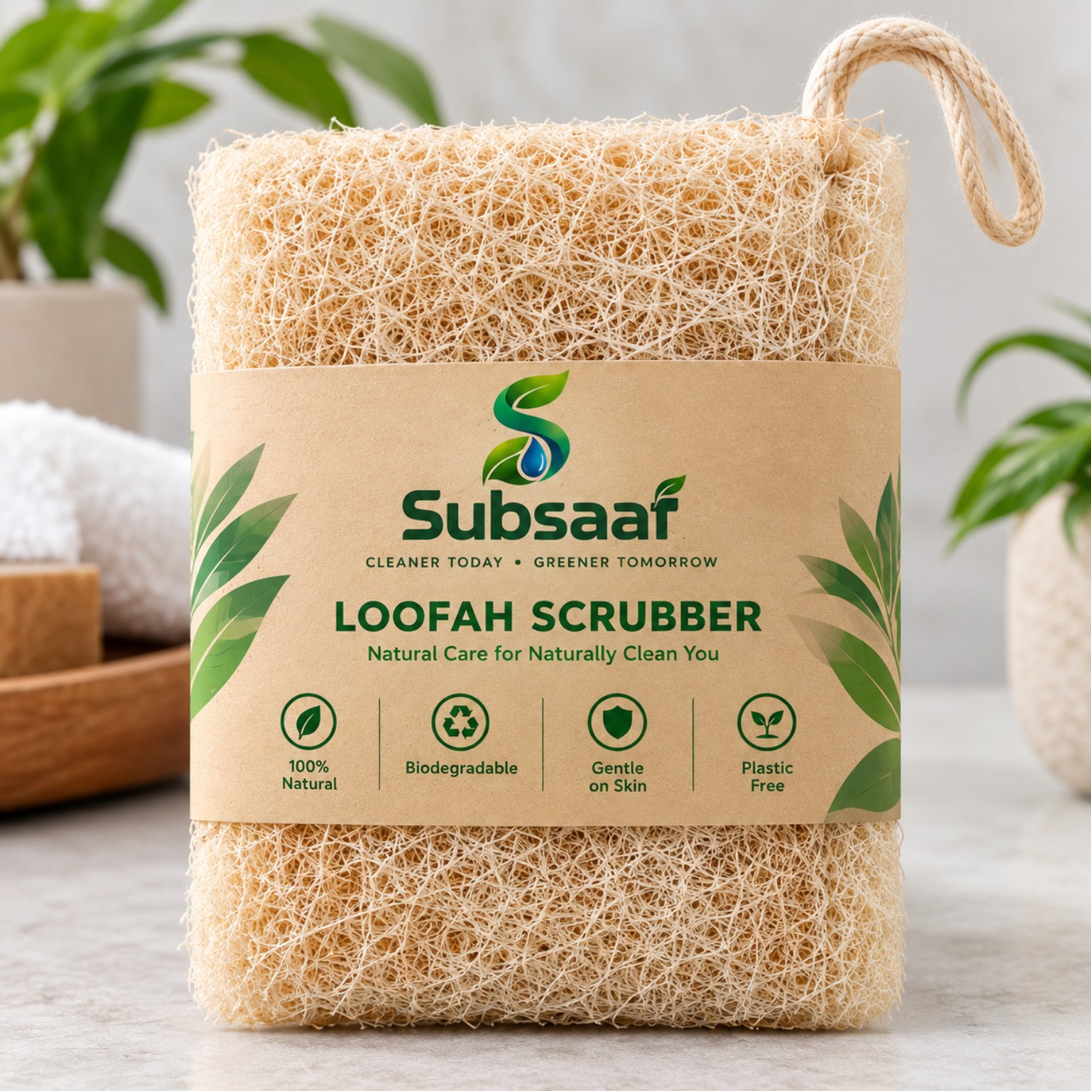 Subsaaf Loofah Scrubber